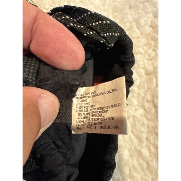 HEAD HIPORA Outlast WATERPROOF  SKI SNOWBOARD GLOVES w/ZIP POCKET Sz-small - Picture 4 of 5